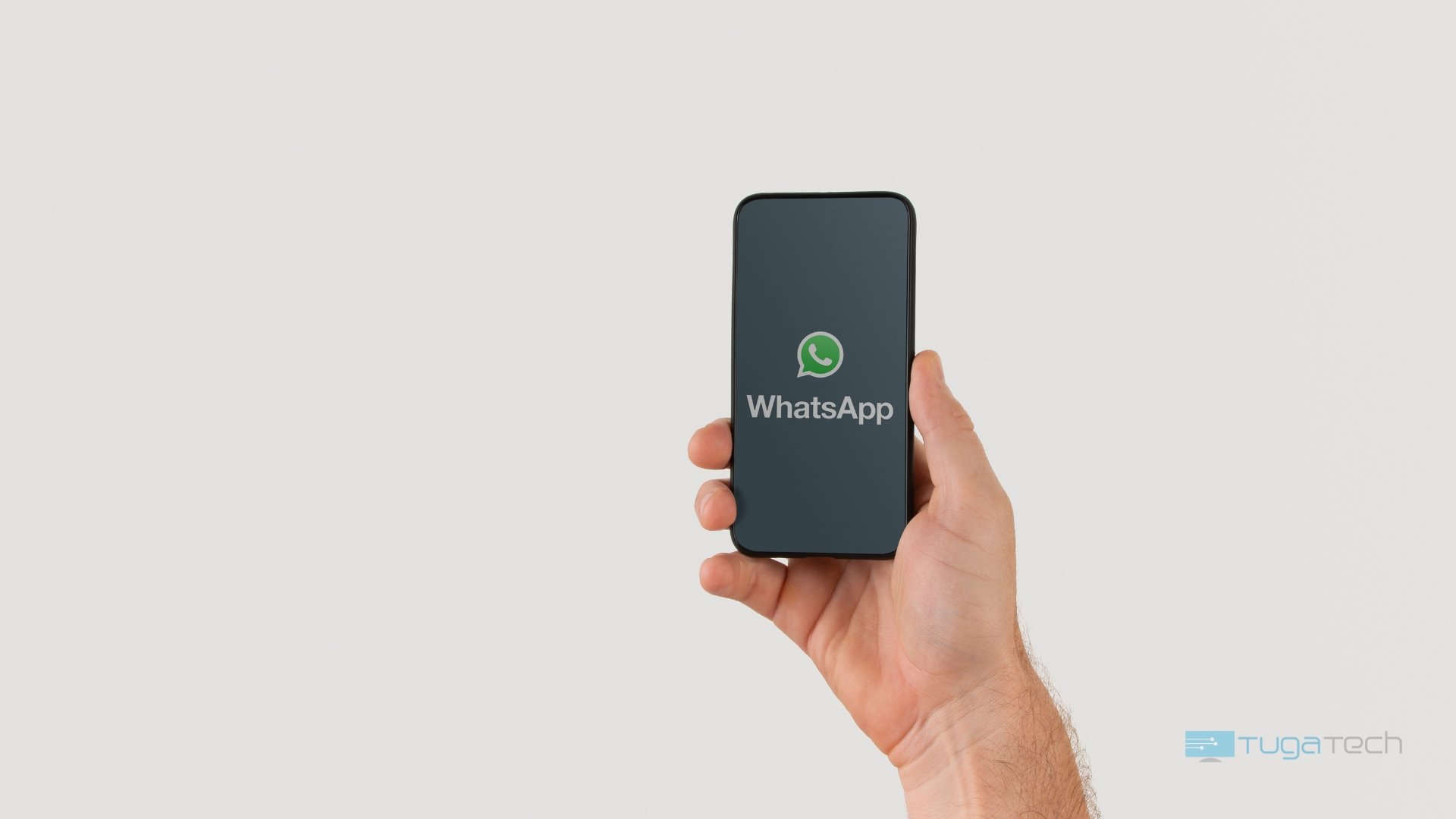 WhatsApp logo e icone da app em smartphone