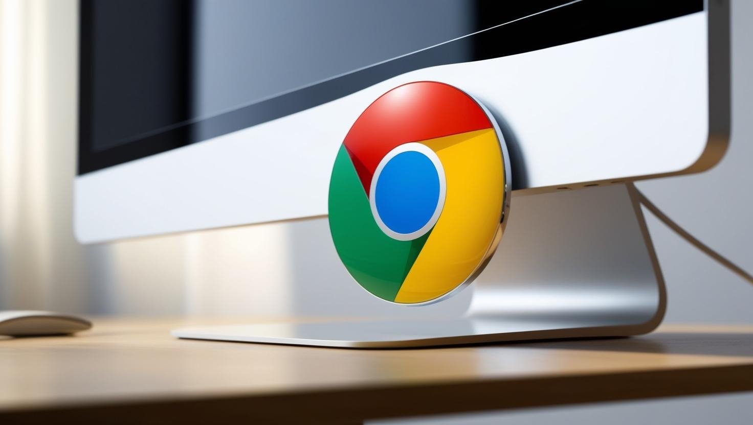 Google Chrome em monitor