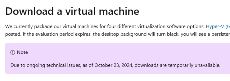 mensagem verificada no site da Microsoft