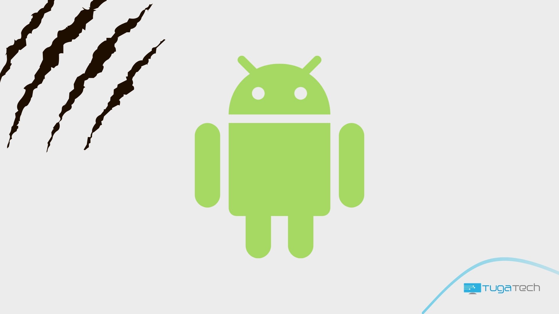 Android com garras