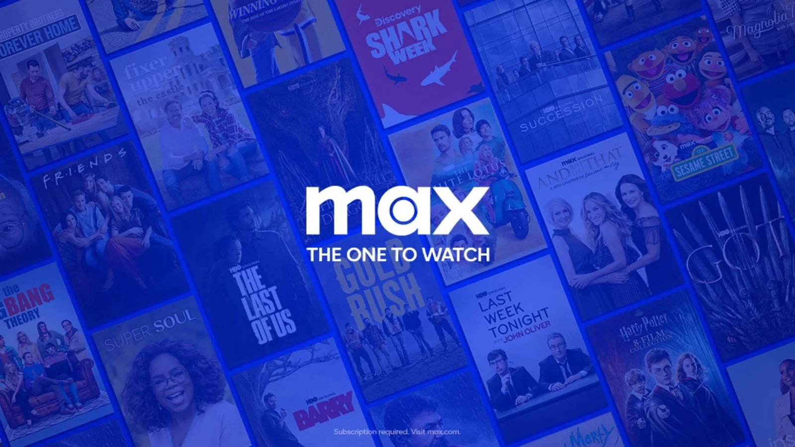 logo da plataforma de streaming max