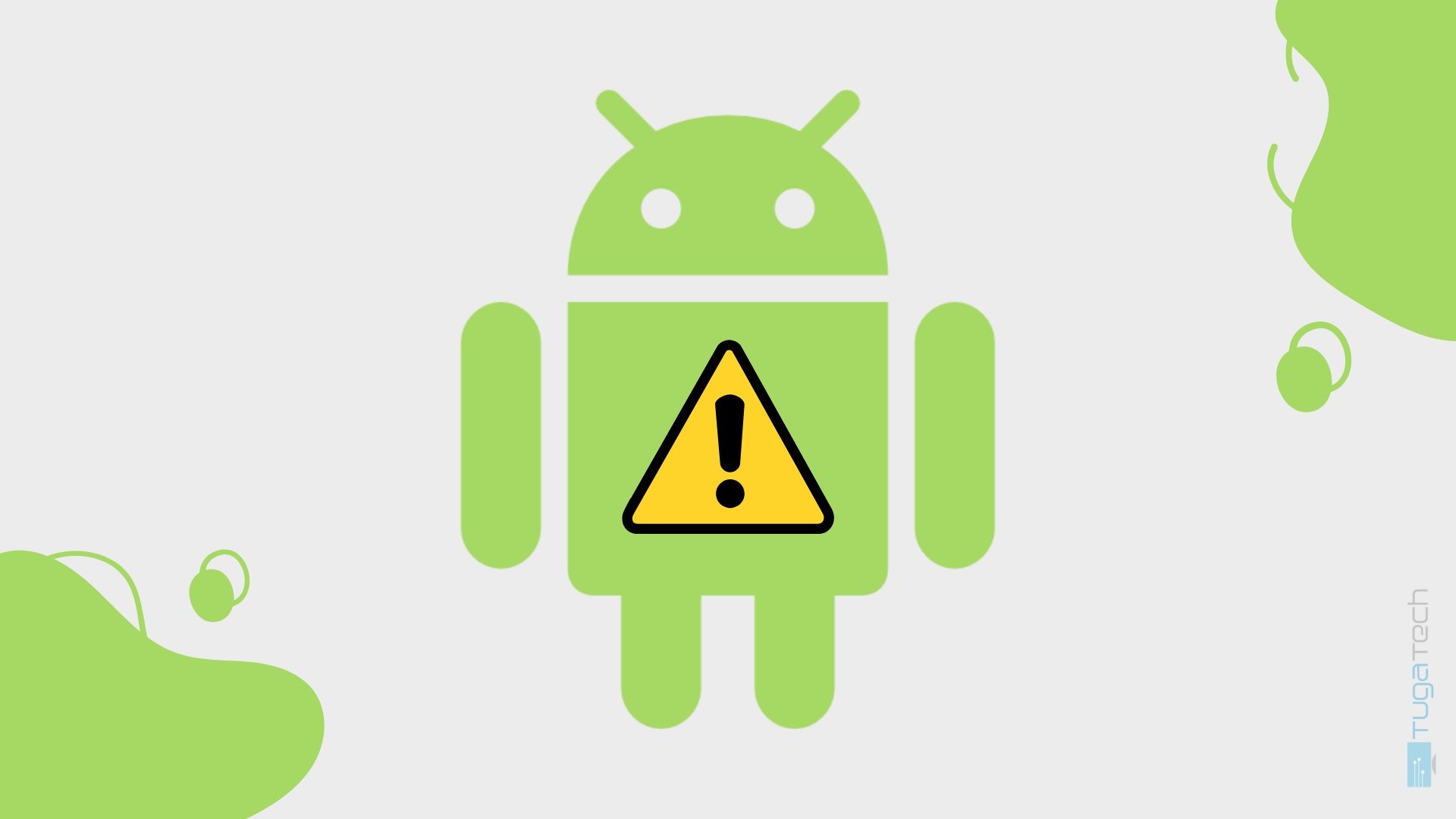 Android com alerta de malware