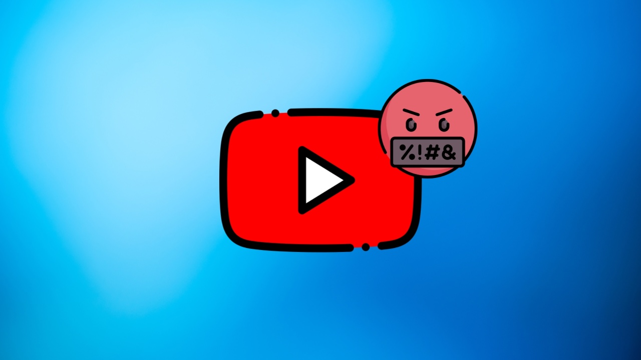 YouTube logo com pessoa zangada
