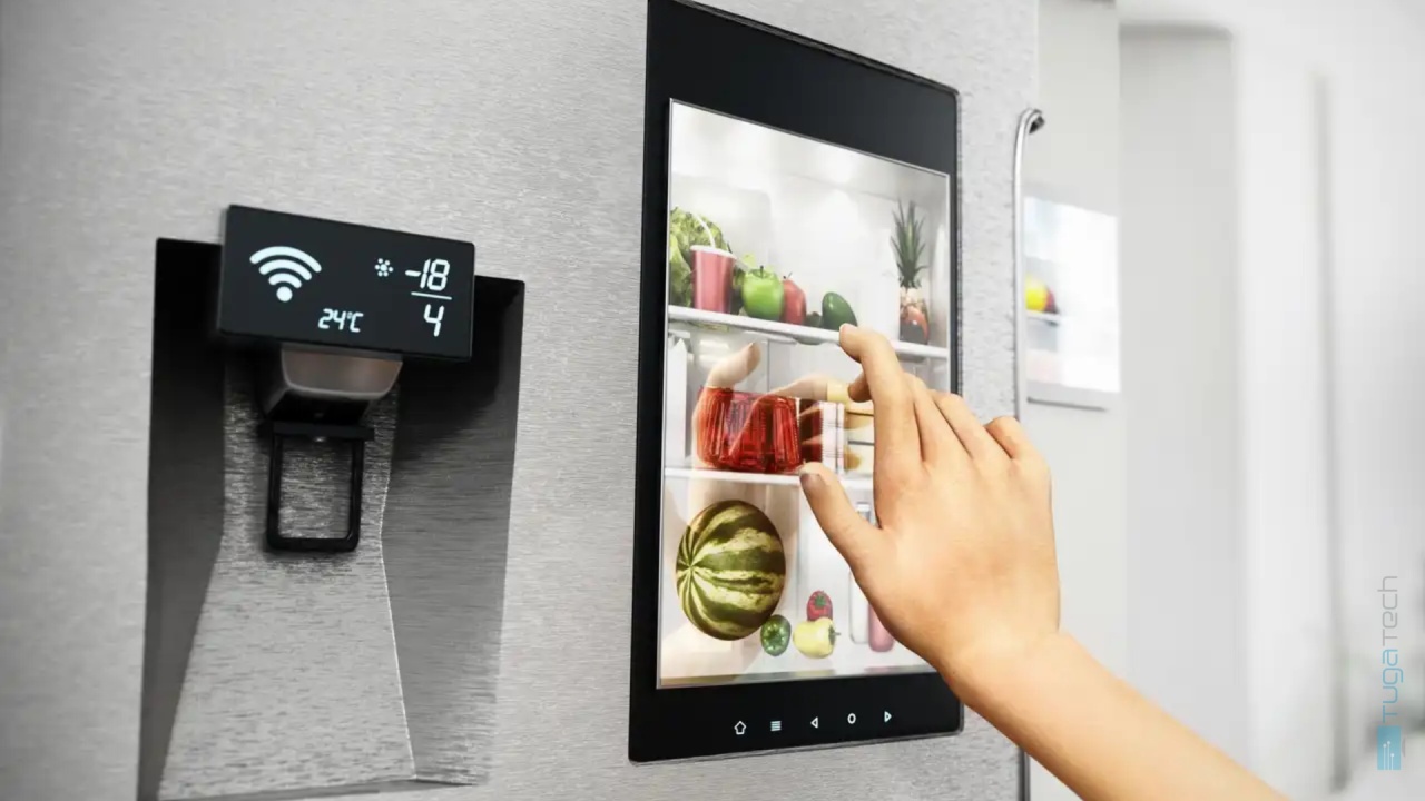 Samsung frigorífico com ecrã