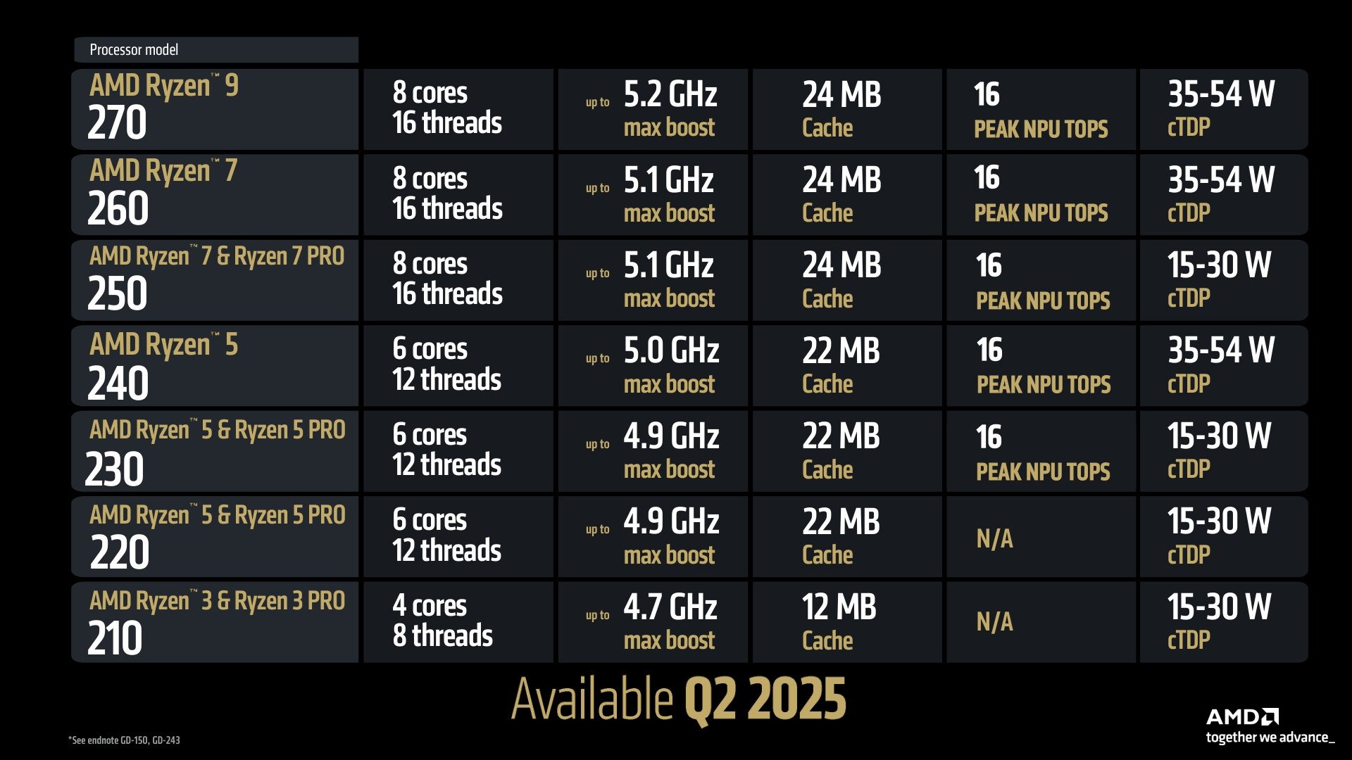 AMD Ryzen 200