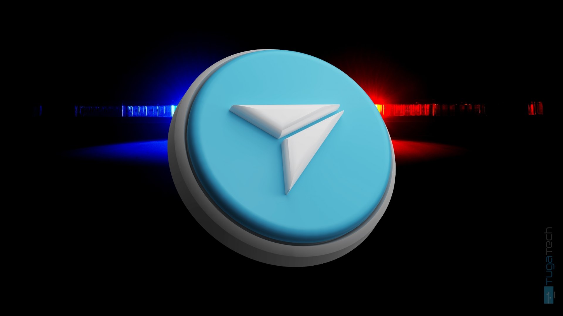 Telegram alerta com sirenes