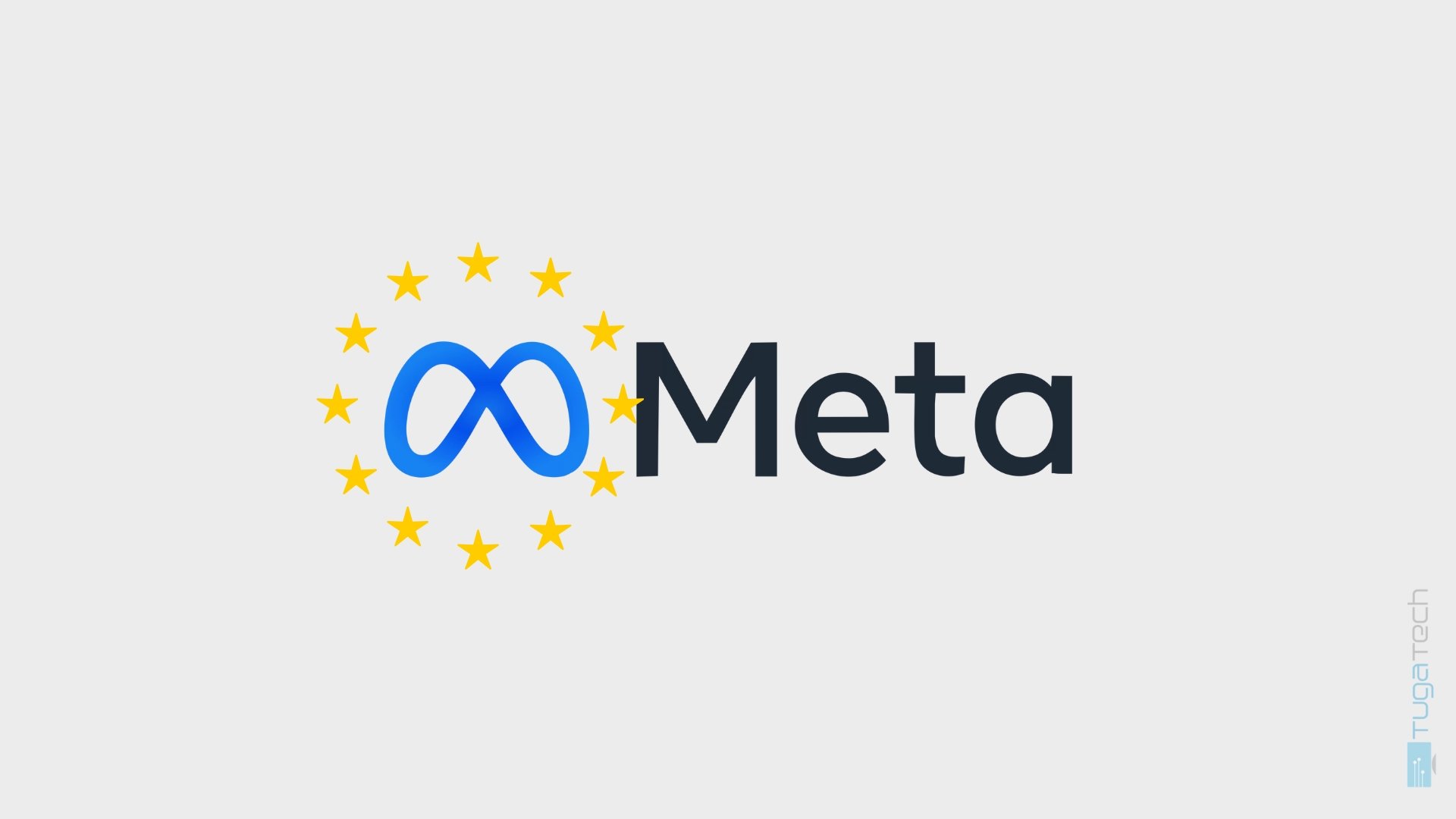 Meta com bandeira europeia