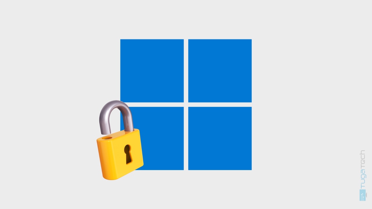 Windows com cadeado