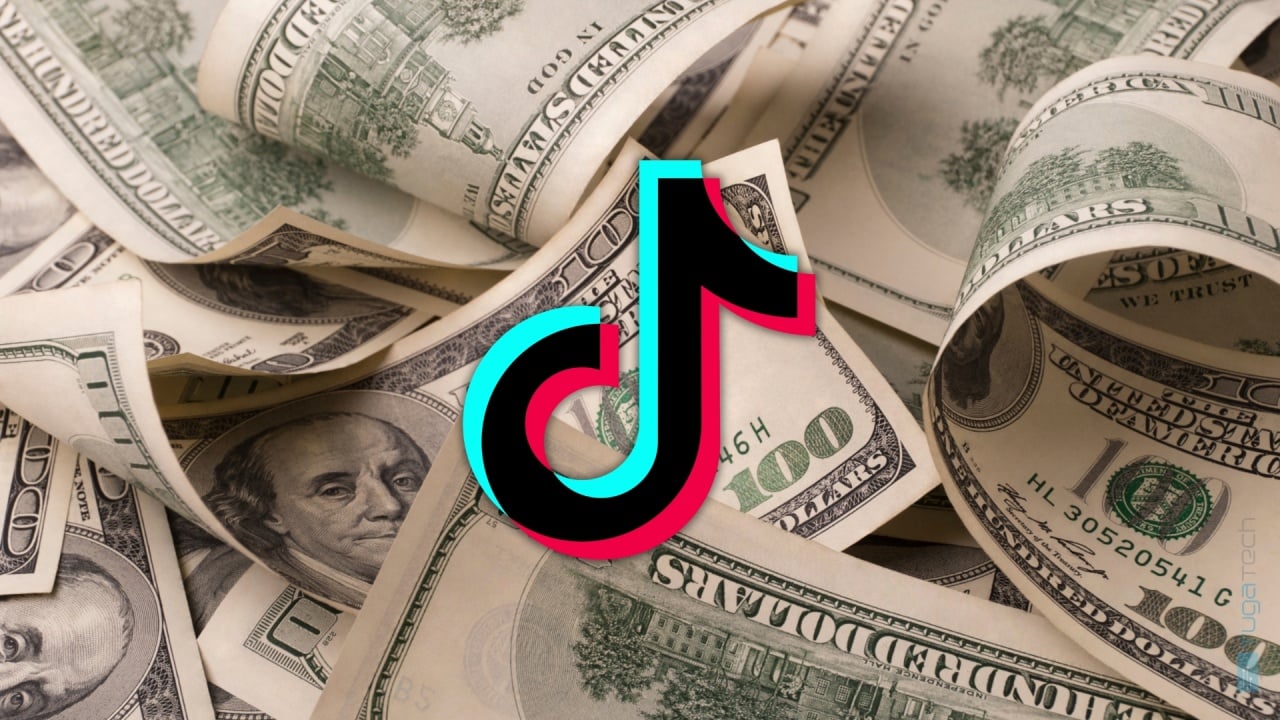 TikTok com dinheiro
