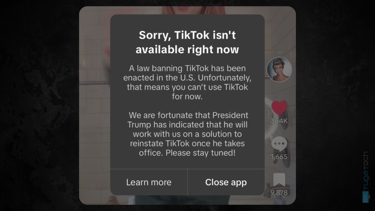 TikTok bloqueado