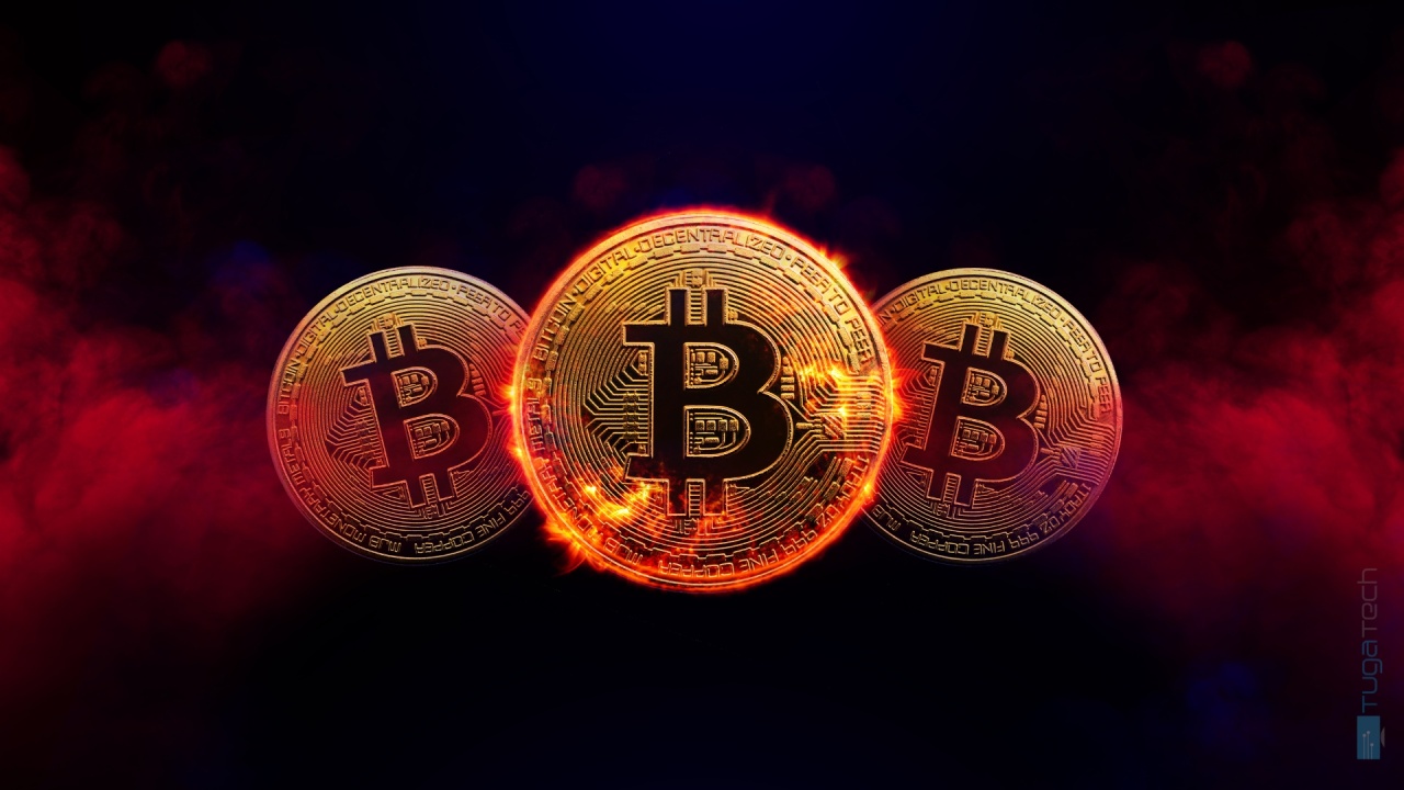 Bitcoin em fogo