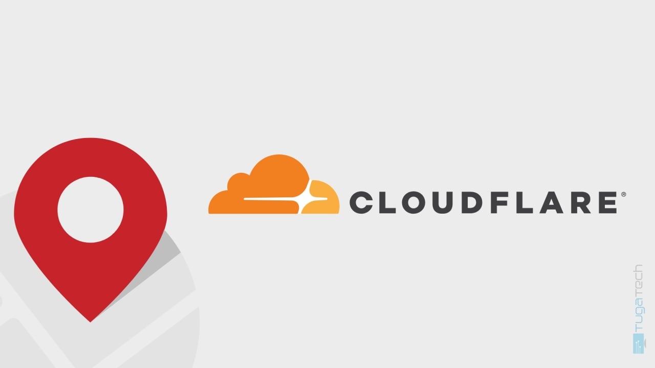 localização da Cloudflare