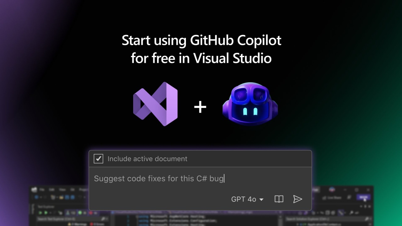 GitHub Copilot e Visual Studio