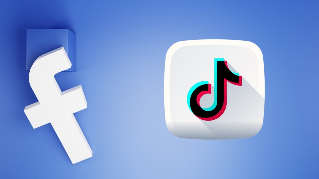 Facebook e TikTok