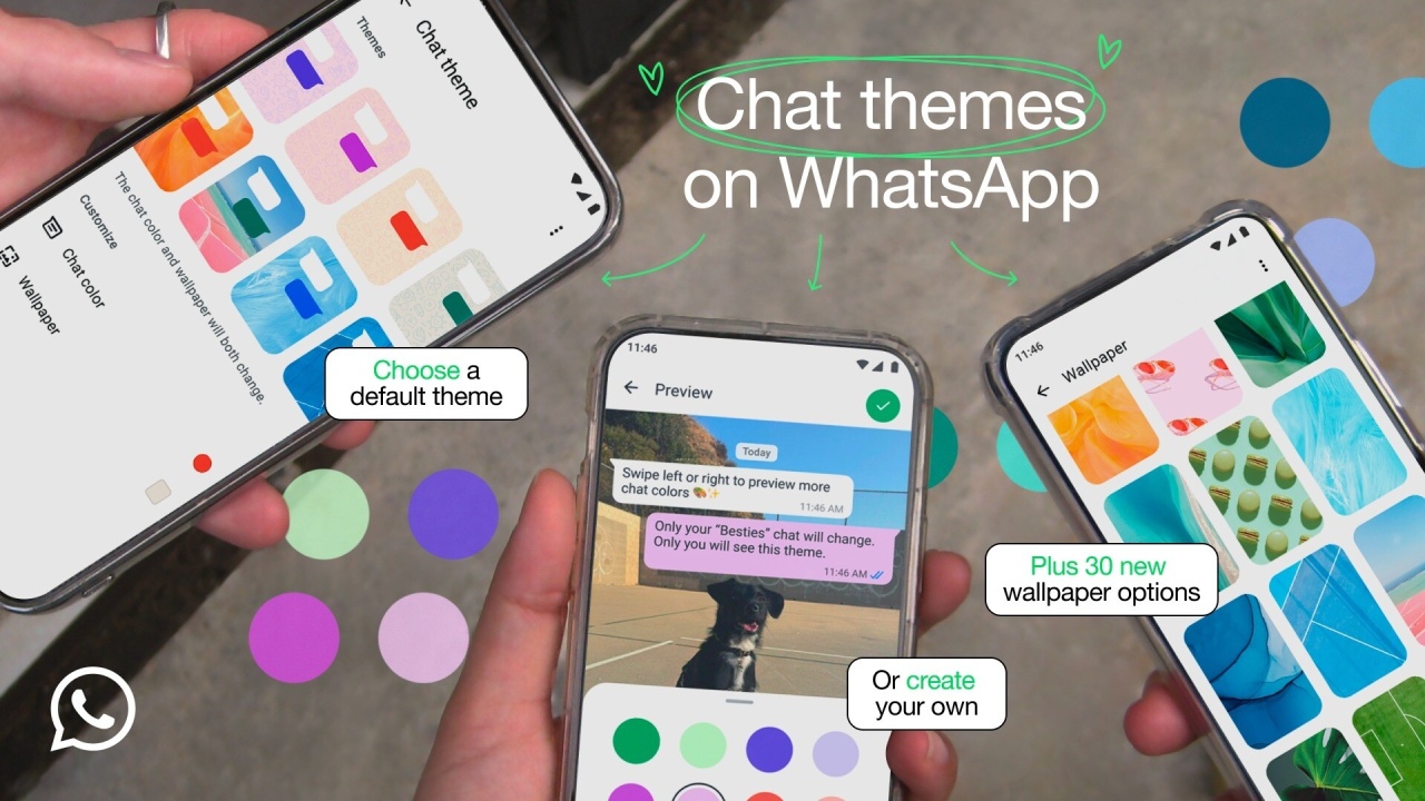 WhatsApp com temas personalizados