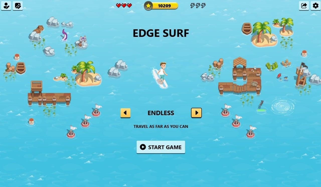 Edge surf