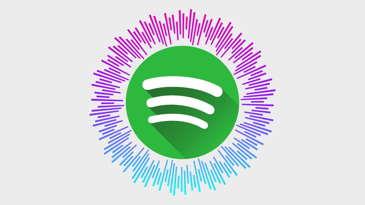 Spotify com áudio em volta