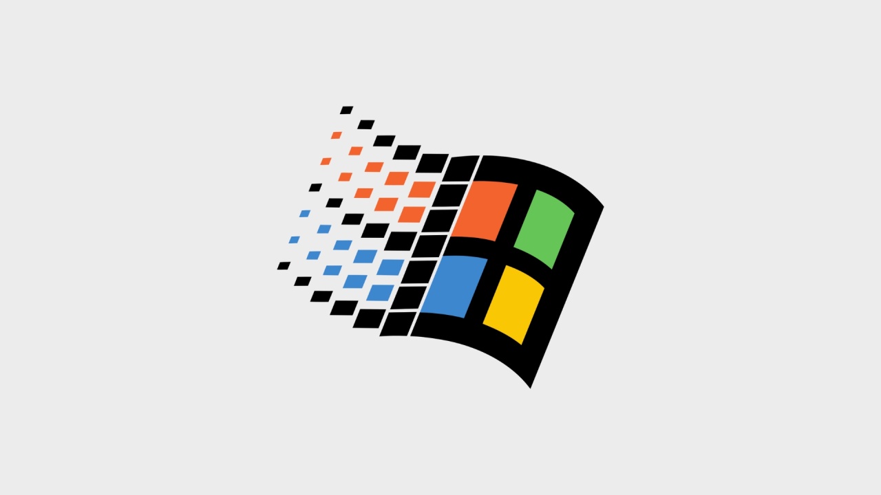 Logo do Windows antigo