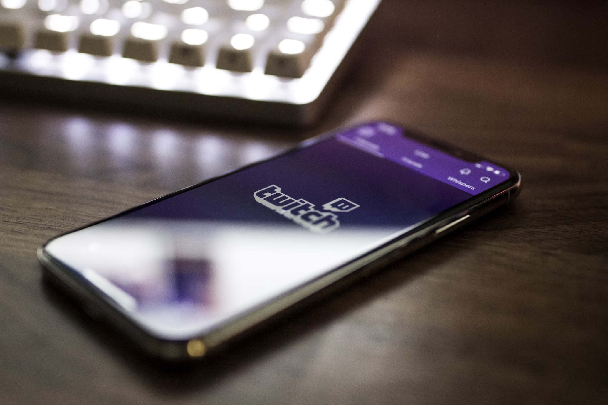 Twitch em smartphone