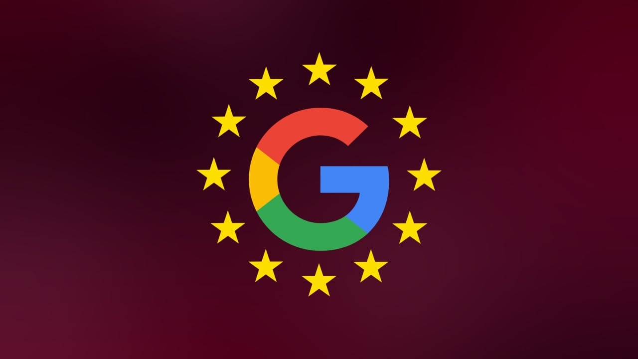 Google com logo da europa