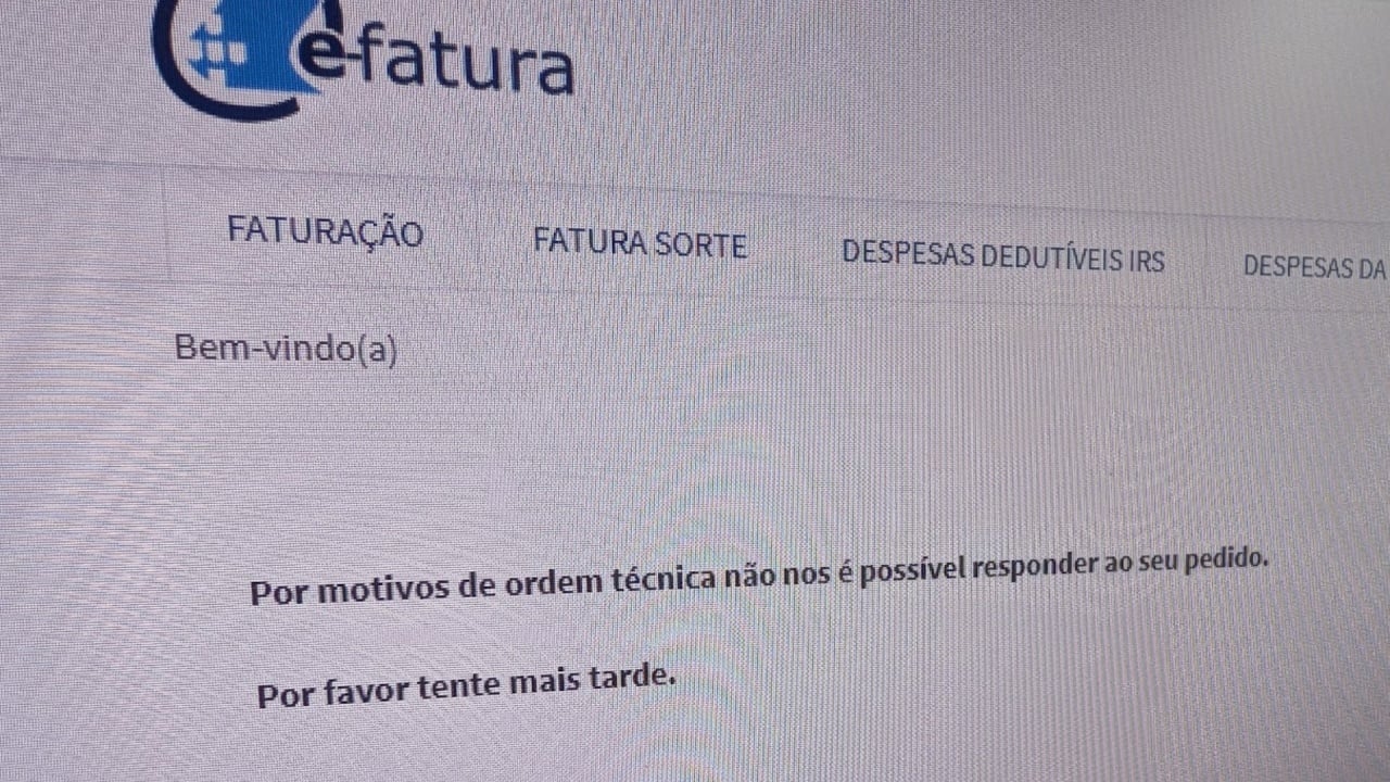 efaturas com erros