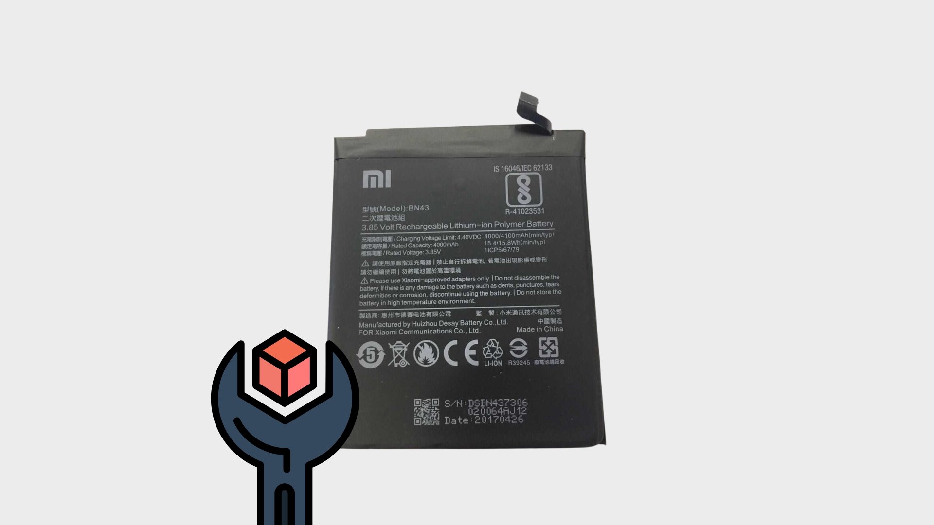 bateria da xiaomi