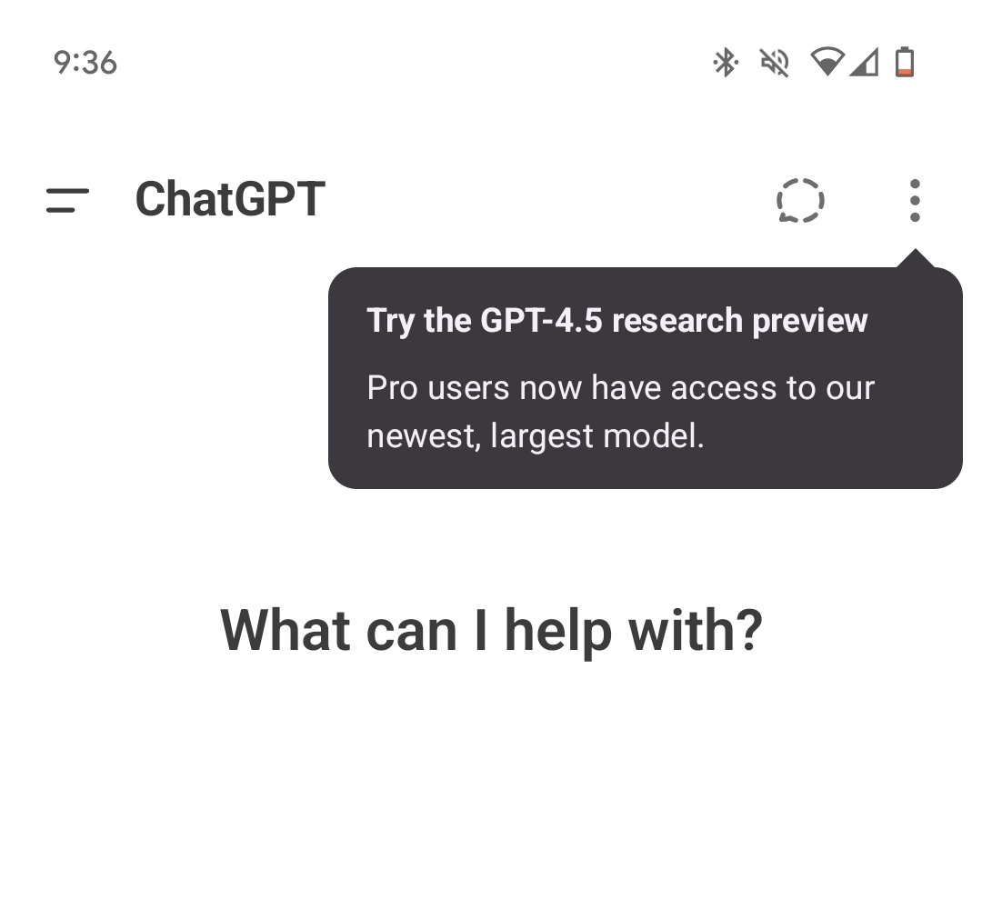 chatgpt com modelo 4.5