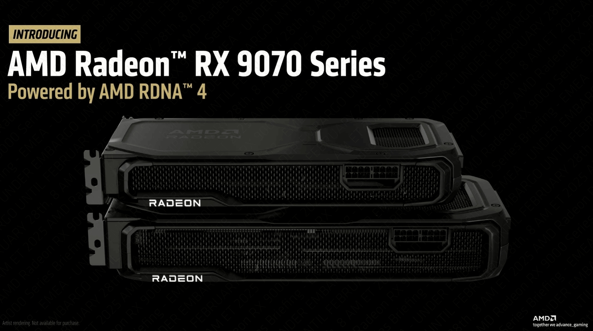 placa gráfica AMD Radeon 9070