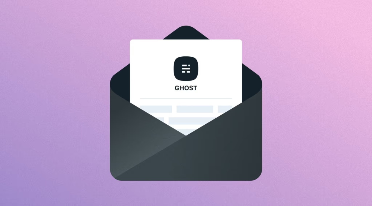 Ghost newsletter