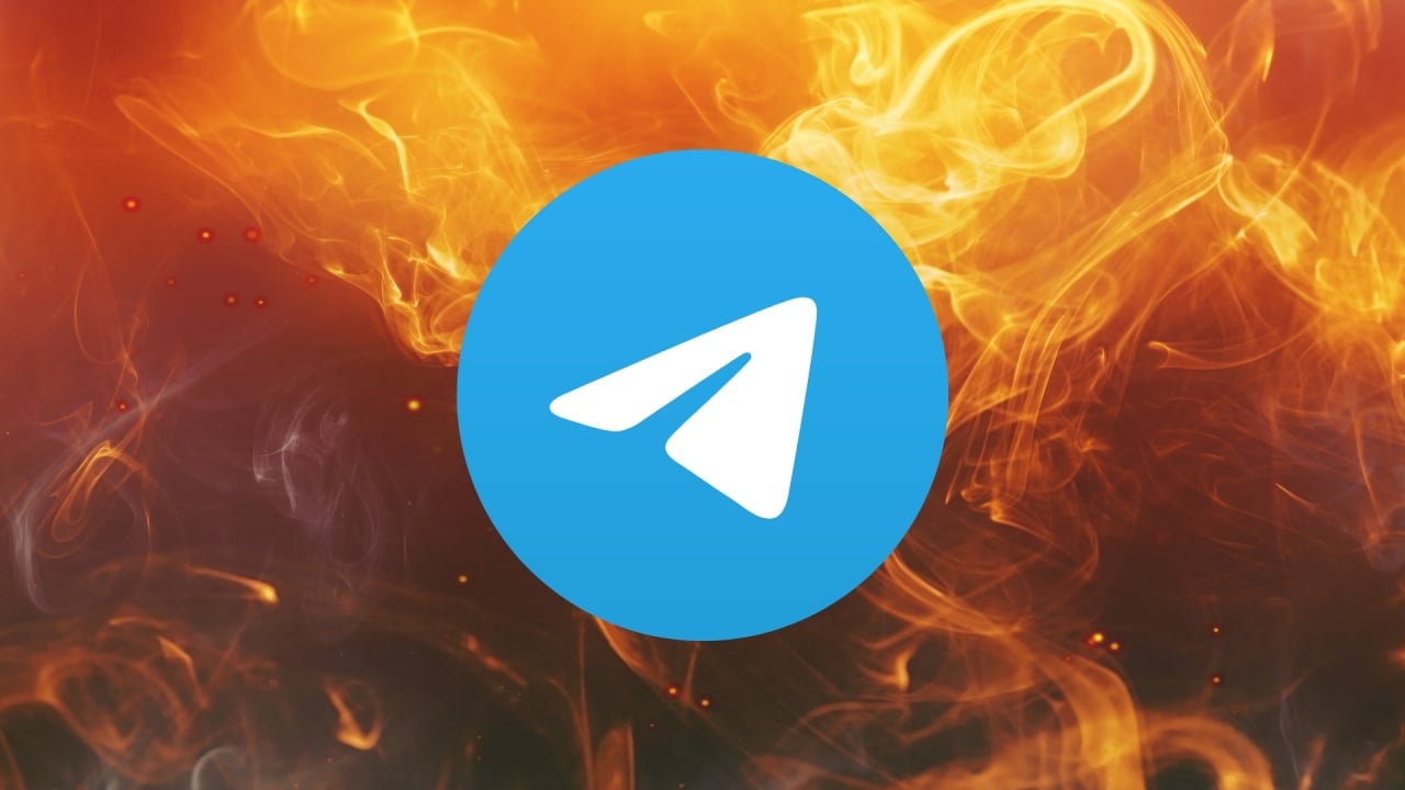 Telegram sobre fogo