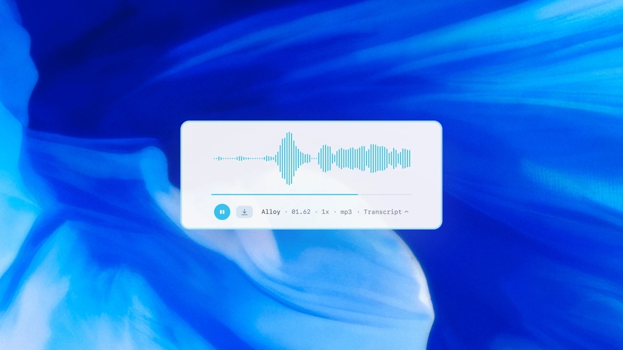 OpenAI novos modelos voz