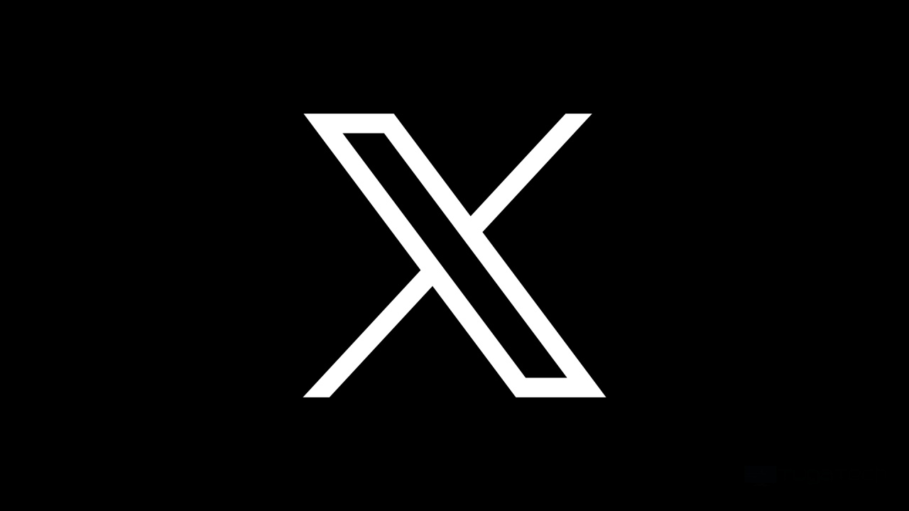 Logo da X de Elon Musk