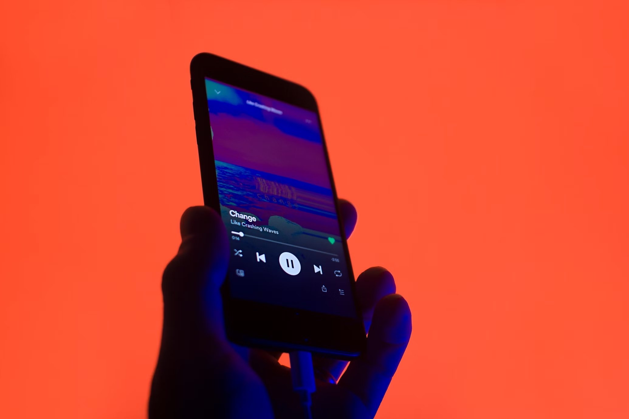 Spotify em smartphone