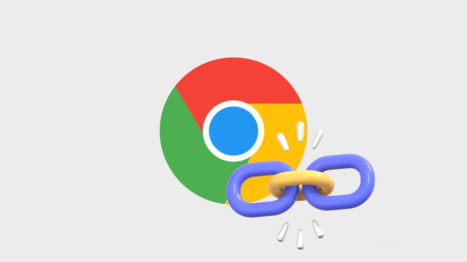 Google Chrome com link