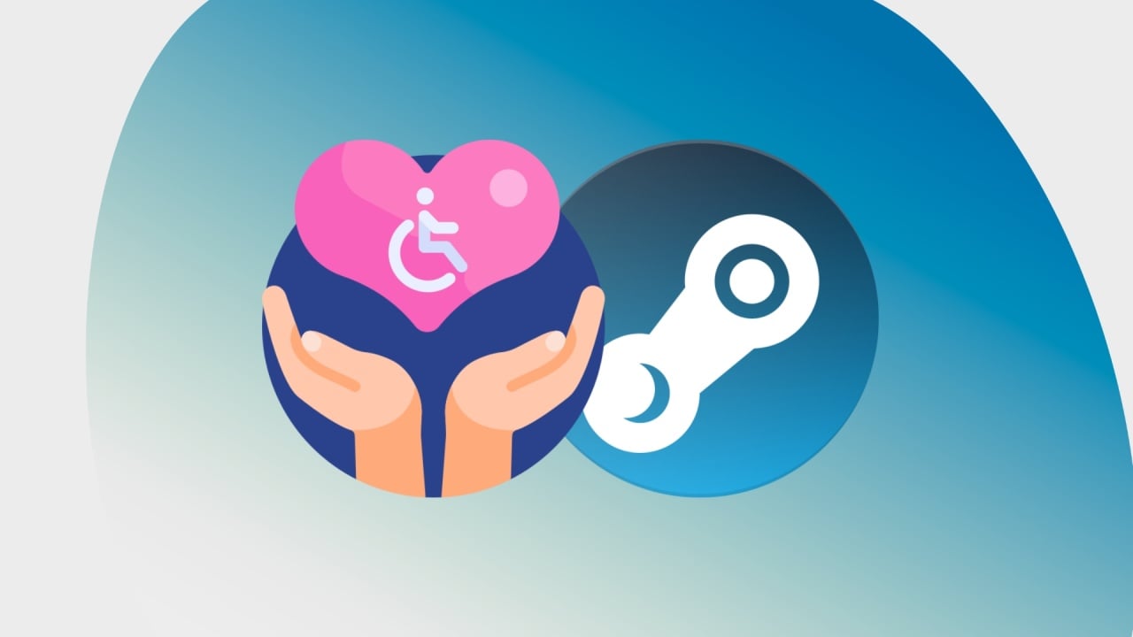 Steam com foco em acessibilidade