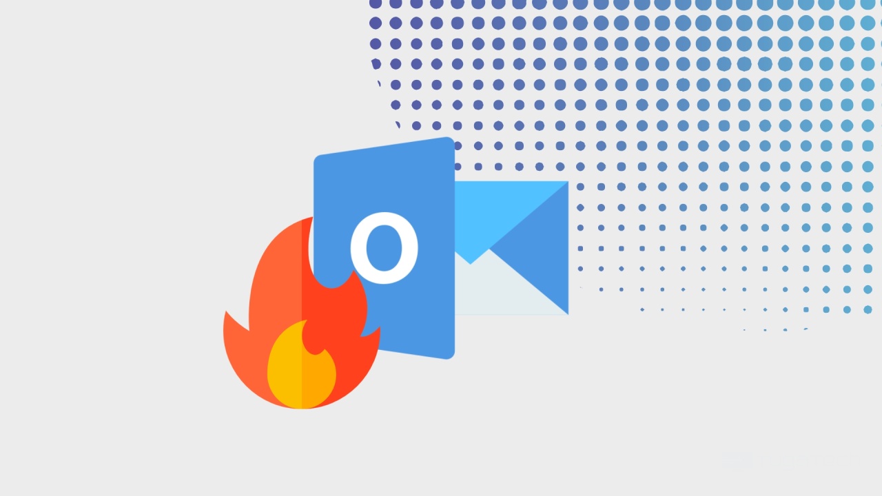 Outlook em fogo
