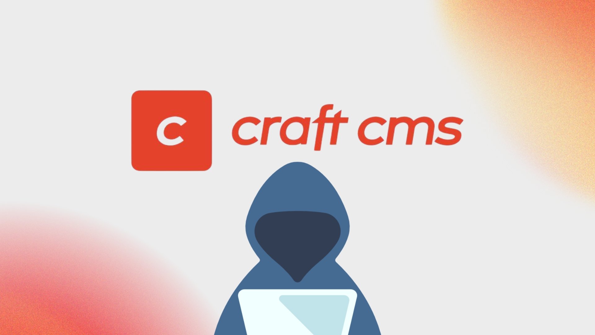 Logo do Craft CMS com hacker