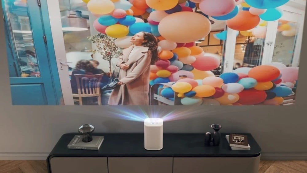 Novo projetor da Samsung