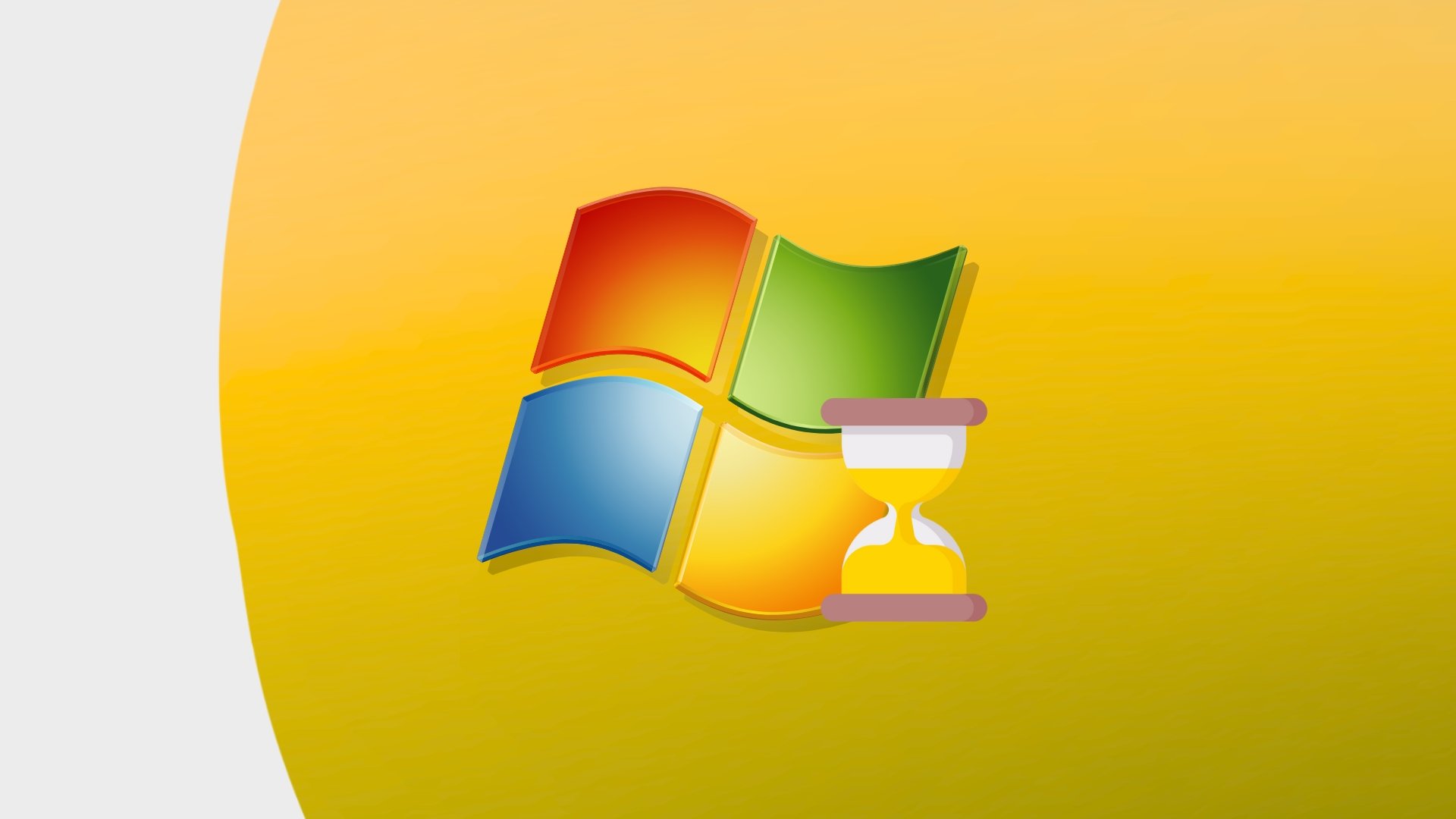 Windows 7 com logo em espera