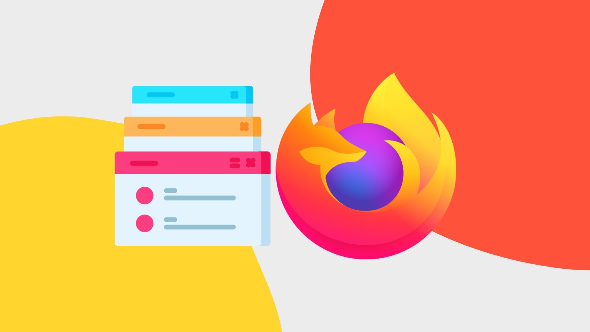 Firefox com abas em nova atualização