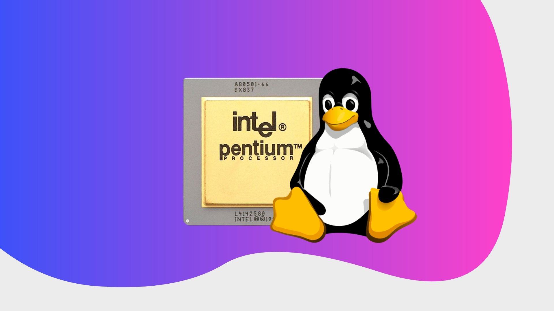 Intel Pentium com Linux