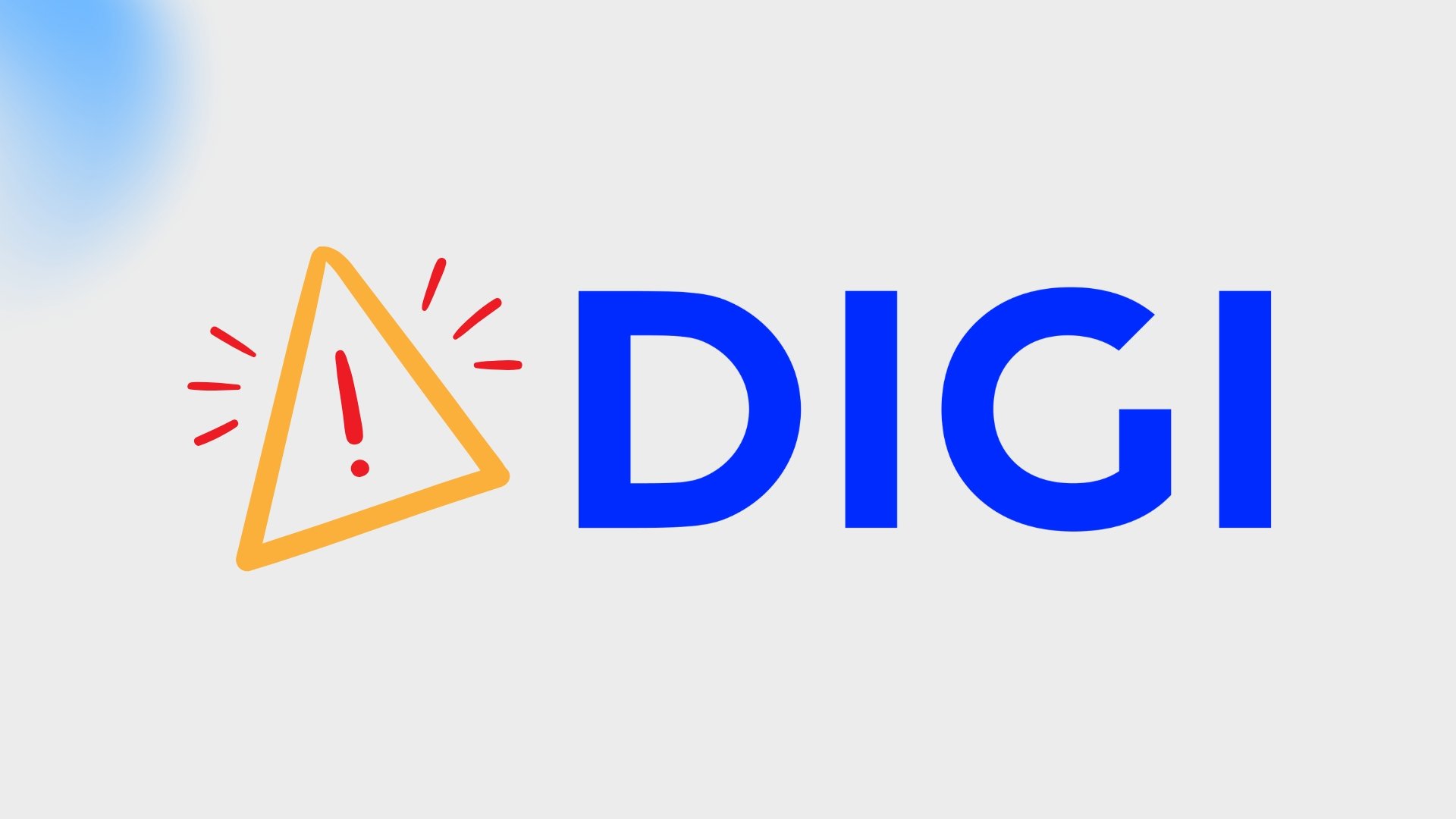 DIGI com alerta