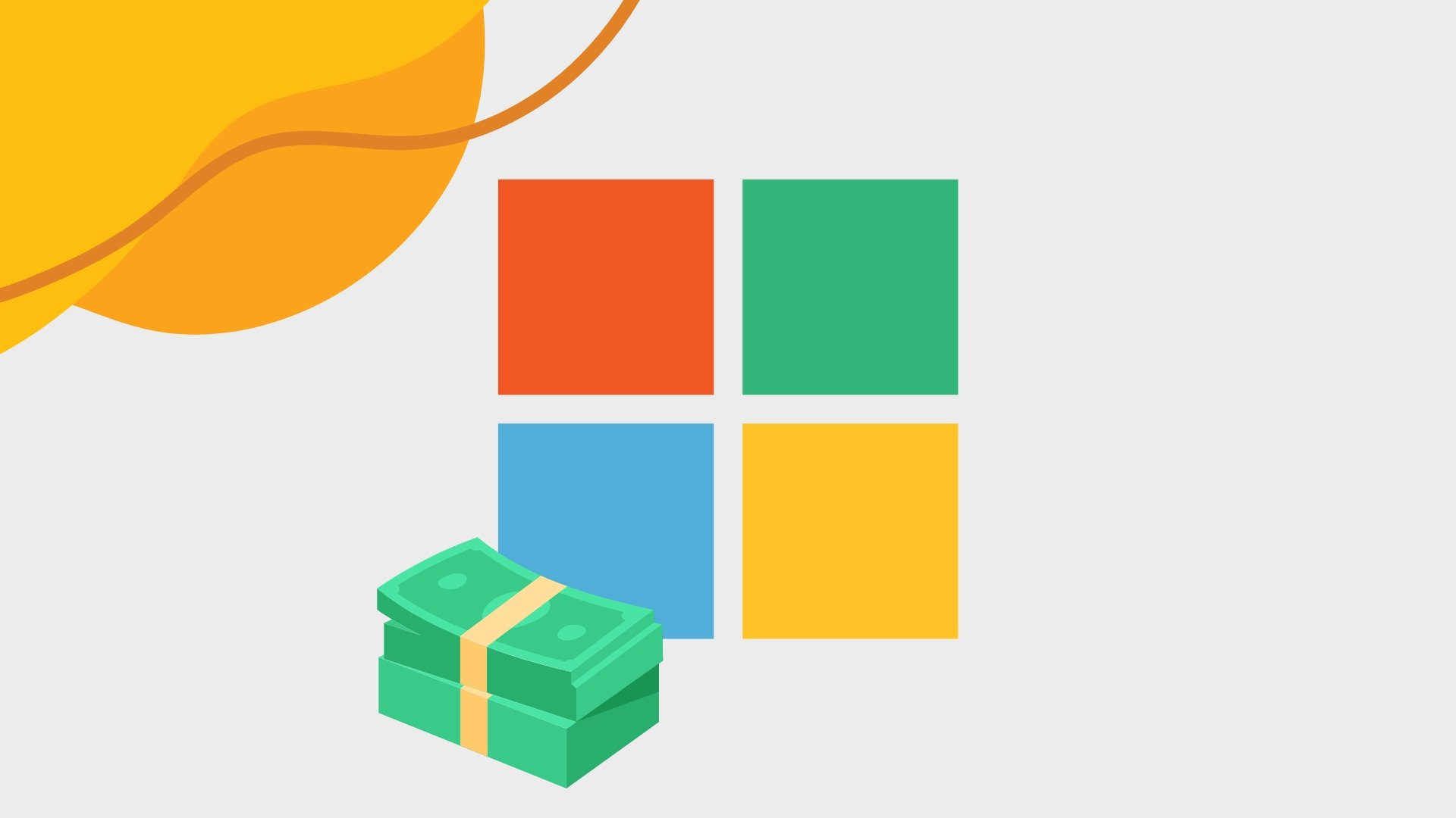 Microsoft com dinheiro