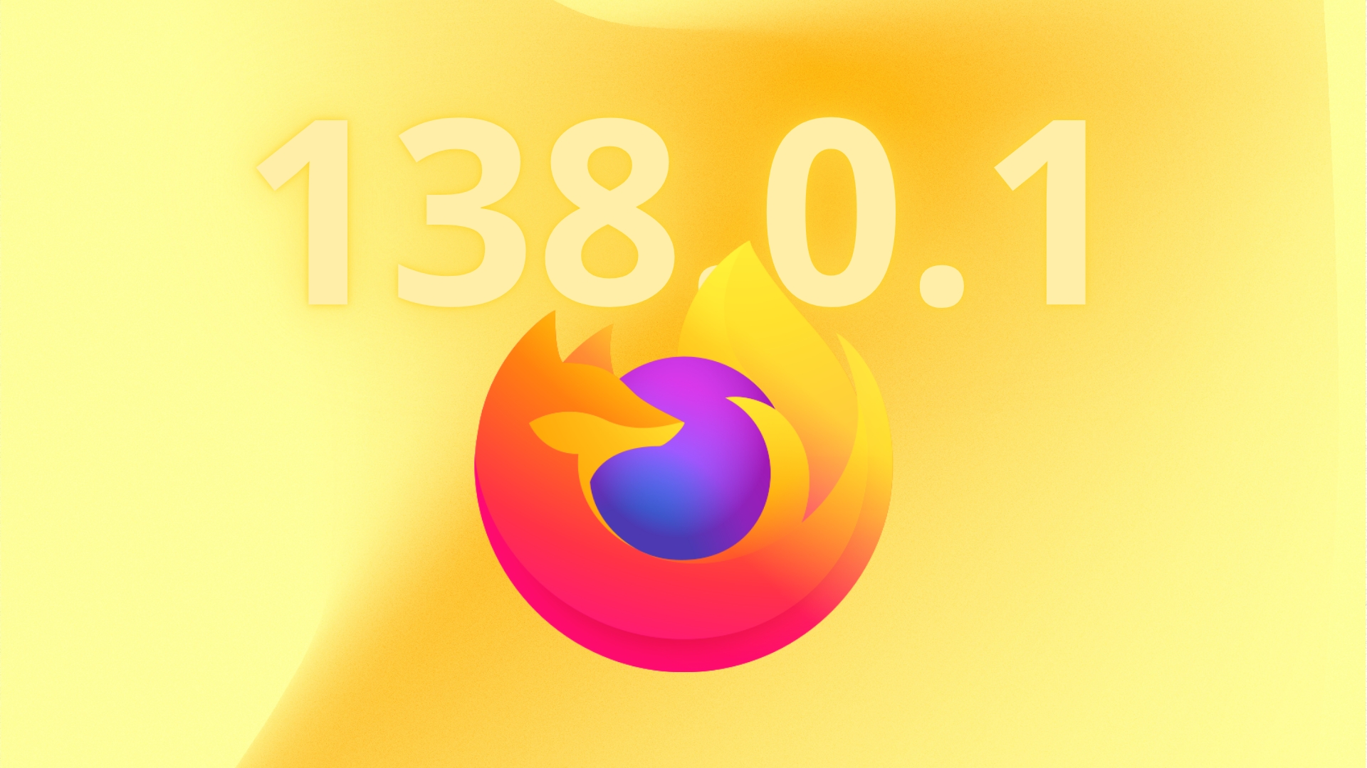 logo do firefox com versão 138.0.1
