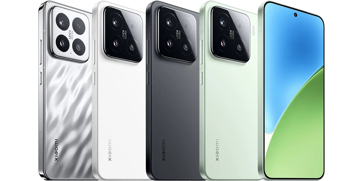 cores do Xiaomi 15