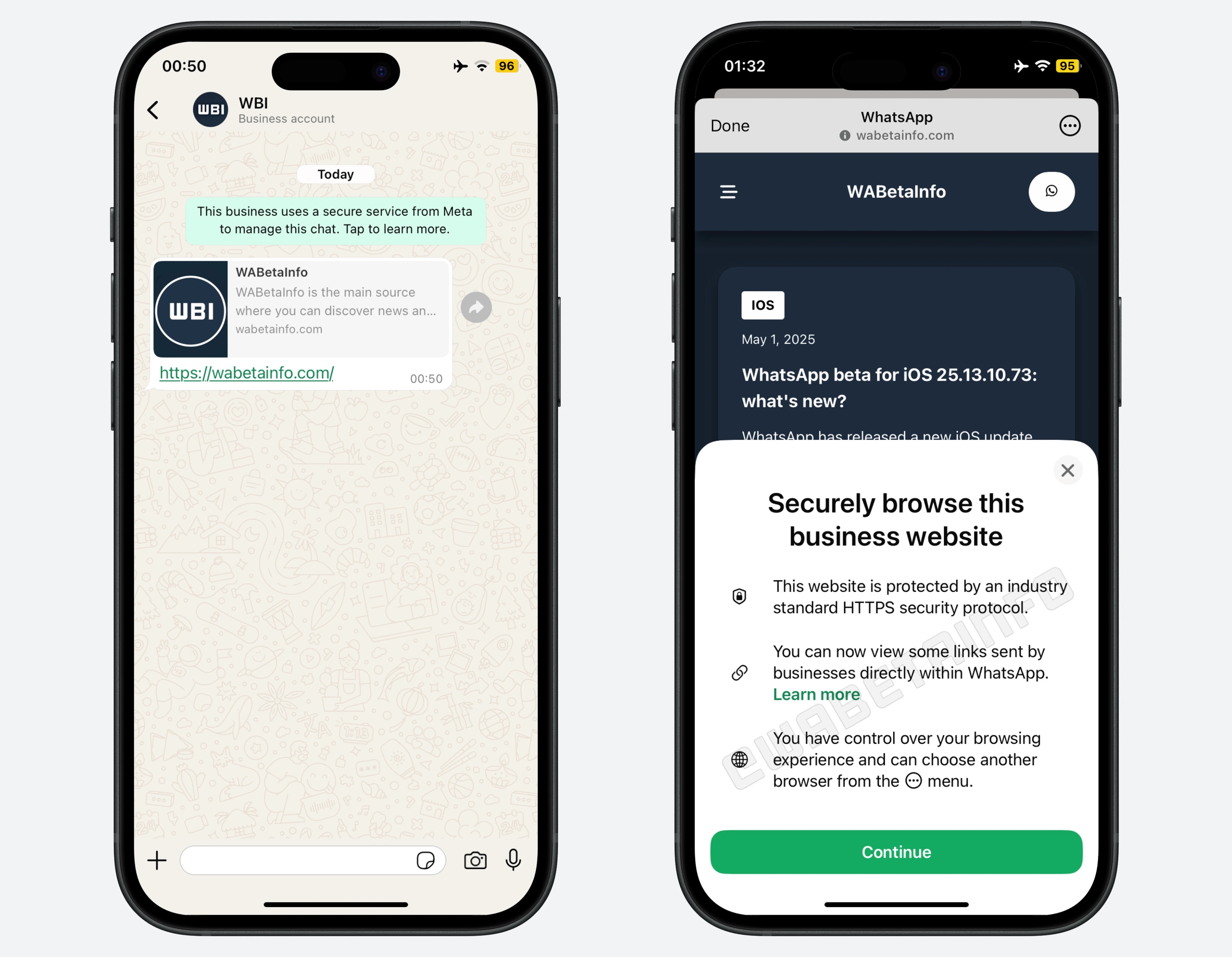 nova funcionalidade de navegador intergado no whatsapp