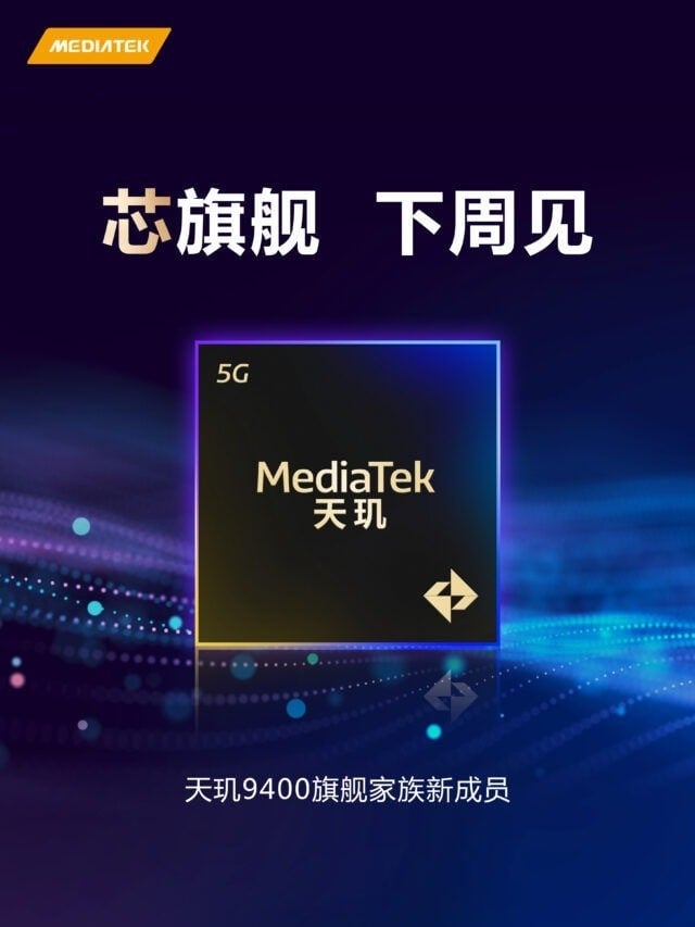 imagem do novo processador da MediaTek