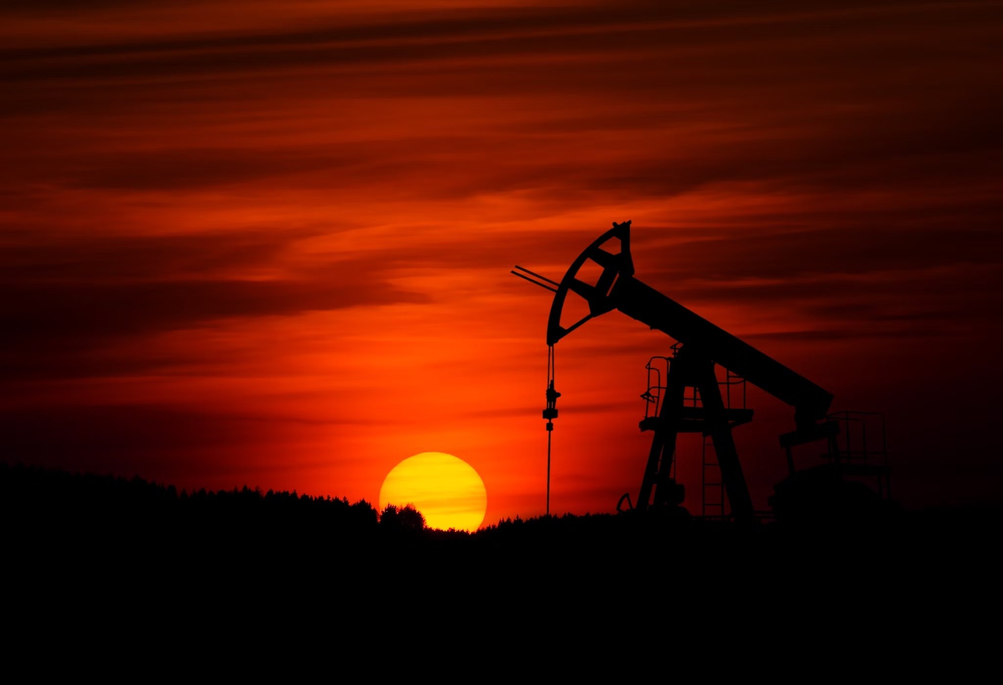Plataforma de petróleo nos EUA