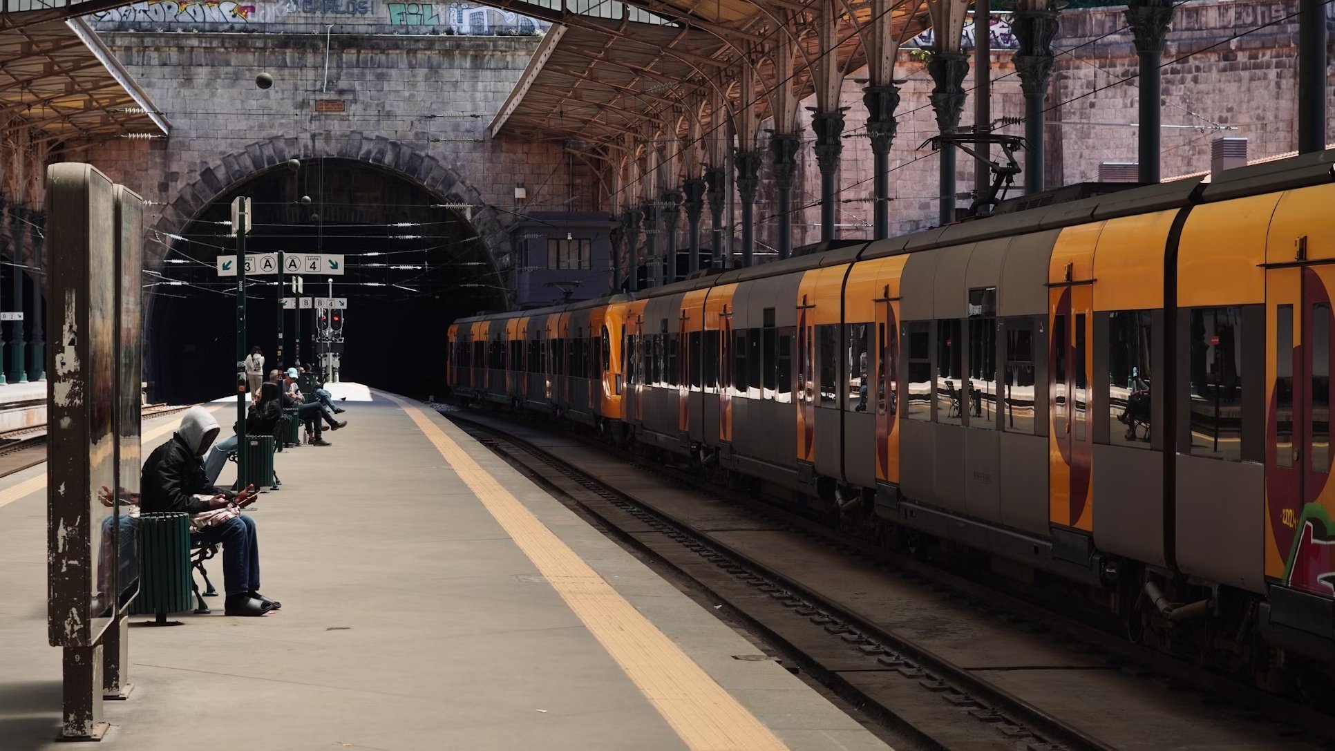 Estação de Comboios em Portugal