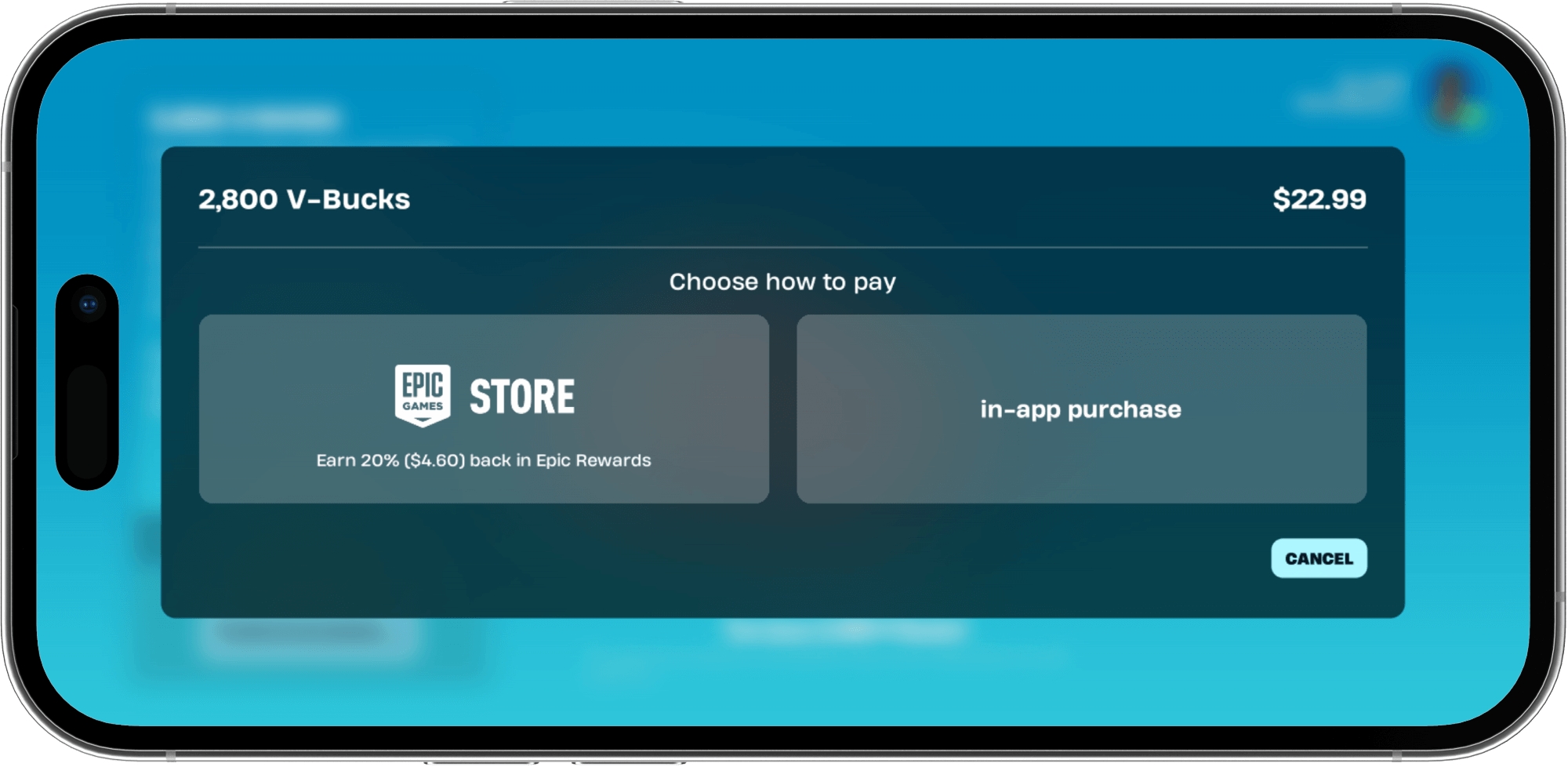 Epic Games com nova opção de compra direta